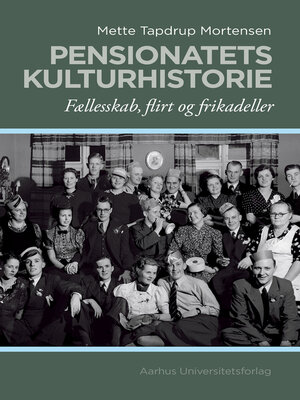 cover image of Pensionatets kulturhistorie